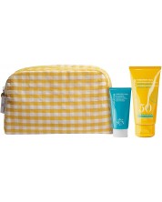 Germaine de Capuccini Set Feel Sun - Krema SPF50 i losion za lice, 2 х 50 ml + Žuta torbica -1